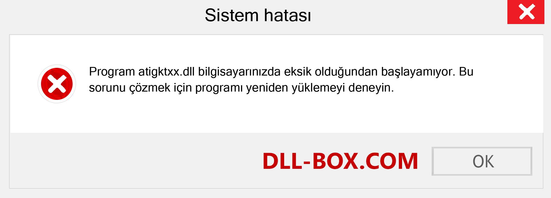 atigktxx.dll dosyası eksik mi? Windows 7, 8, 10 için İndirin - Windows'ta atigktxx dll Eksik Hatasını Düzeltin, fotoğraflar, resimler